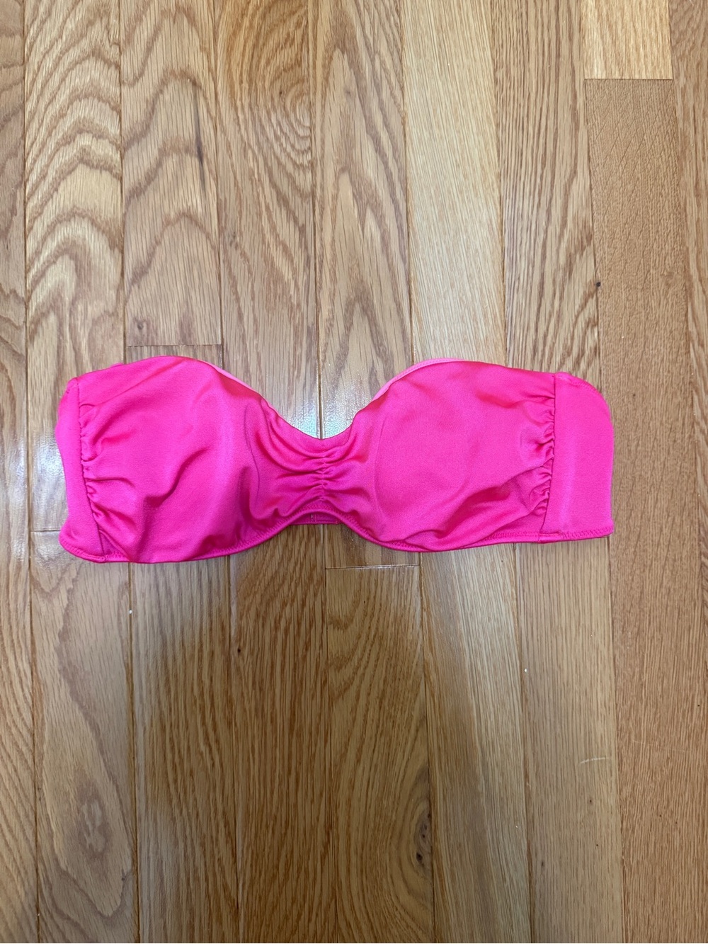 Victoria secret Hot Pink Bandeau Swim Top